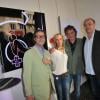 Exclusif - Valeria Attinelli et Yann Epstein au vernissage de l'exposition "Allumeuse" de Valeria Attinelli à la galerie Caplain Matignon à Paris le 18 juin 2013.