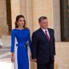 La reine Rania et le roi Abdullah II de Jordanie à Amman, le 12 mars 2013.