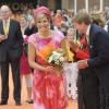 Le reine Maxima des Pays-Bas en visite dans la région de Flevoland aux Pays-Bas, le 19 juin 2013.