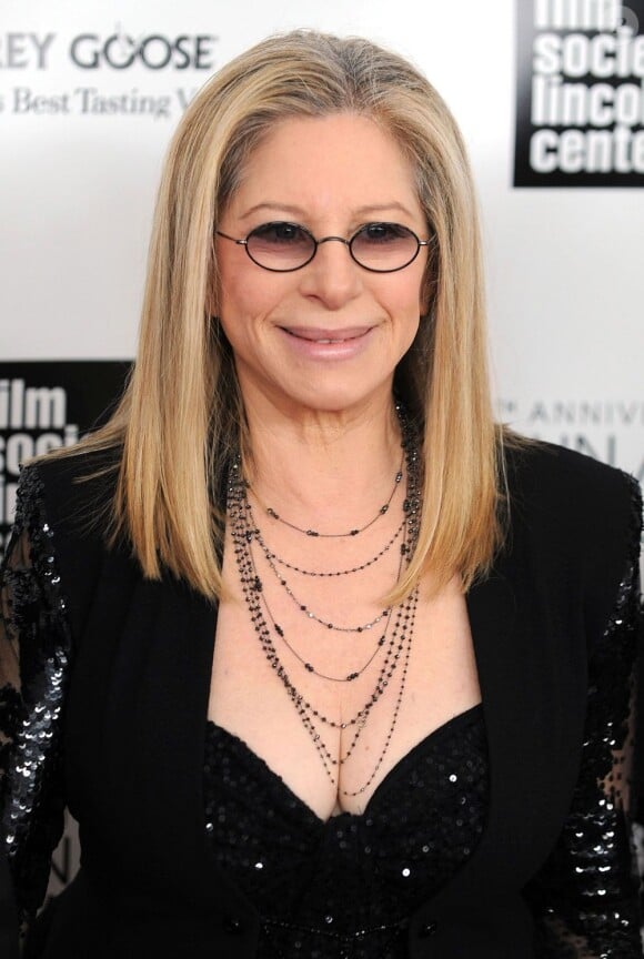 Barbra Streisand à la soirée du 40e anniversaire du Chaplin Award à New York, le 22 avril 2013. Carla Bruni a comparé la diva américaine à Sarah Bismuth, candidate de The Voice 2.