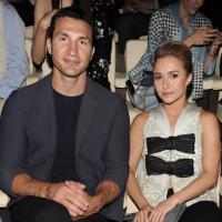 Fashion Week : Hayden Panettiere et son fiancé, charmant duo pour Giorgio Armani
