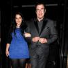 John Travolta et sa fille Ella quittent l'hôtel Corinthia après l'after-party de Killing Season à Londres le 26 juin 2013.