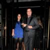 John Travolta et sa fille Ella quittent l'hôtel Corinthia après l'after-party de Killing Season à Londres le 26 juin 2013.
