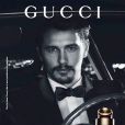 James Franco, visage du parfum masculin Made to Measure de Gucci qui sortira cet automne.