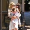 Exclusif - Sarah Michelle Gellar et sa fille Charlotte Prinze à Los Angeles, le 15 juin 2013.
