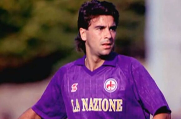 Stefano Borgonovo avec le club de la Fiorentina