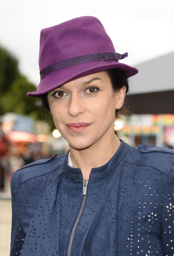 Jovanka Sopalovic lors de l'inauguration de la fête foraine des Tuileries à Paris le 28 juin 2013