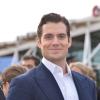 Henry Cavill lors de la présentation de Man of Steel le 14 juin 2013 à Jersey