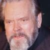 Orson Welles à Paris en 1982.