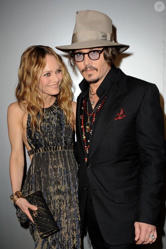 Johnny Depp et Vanessa Paradis le 18 mai 2010 à Cannes
