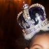 Beyoncé a posté un cliché de sa fille Blue Ivy, adorable avec une couronne sur la tête, sur son site officiel.