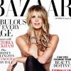 Elle Macpherson photographiée par Bryan Adams pour le numéro d'août 2013 du magazine Harper's Bazaar Australia.