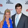 Eli Manning et son épouse Abby au Alice Tully Hall de New York le 27 avril 2009