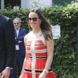 Pippa Middleton et son compagnon Nico Jackson au All England Lawn Tennis and Croquet Club de Wimbledon le 5 juillet 2013 à Londres