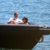 Vladimir Doronin et sa nouvelle compagne Luo Zilin en vacances à Formentera le 4 juillet 2013. Photo exclusive