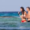 Vladimir Doronin et sa nouvelle compagne Luo Zilin en vacances à Formentera le 4 juillet 2013. Photo exclusive -