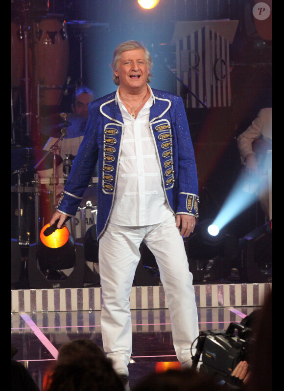 Patrick Sébastien dans Le Plus Grand Cabaret du Monde, en avril 2013.