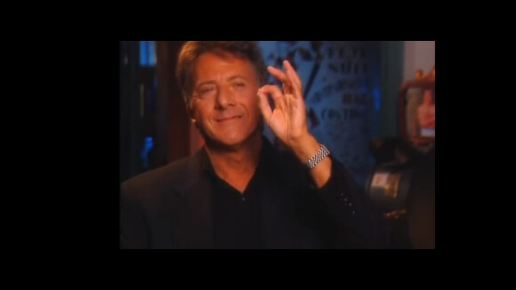 Dustin Hoffman : Emu aux larmes en parlant de Tootsie et du physique des femmes