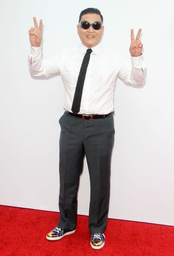 Psy, lors de l'avant-première du film Red 2 à Los Angeles le 11 juillet 2013