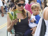 Selma Blair : Complice avec son fils Arthur qui découvre les joies de la ferme
