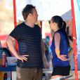 Matthew Perry s'est offert une sortie en scooter des mers en compagnie d'une amie le 12 juillet 2013 à Cabo San Lucas