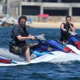 Matthew Perry s'est offert une sortie en scooter des mers en compagnie d'une amie le 12 juillet 2013 à Cabo San Lucas