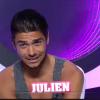 Julien dans la quotidienne de Secret Story 7 sur TF1 le mardi 16 juillet 2013