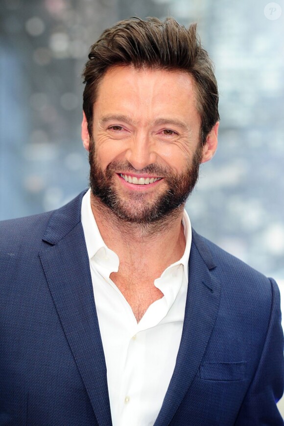 Hugh Jackman est n°3 du classement des acteurs les mieux payés de Forbes 2012-2013 (photo prise à Londres le 16 juillet 2013 pour la première de Wolverine)