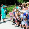 Visite de la reine Elizabeth II en Cumbrie le 17 juillet 2013