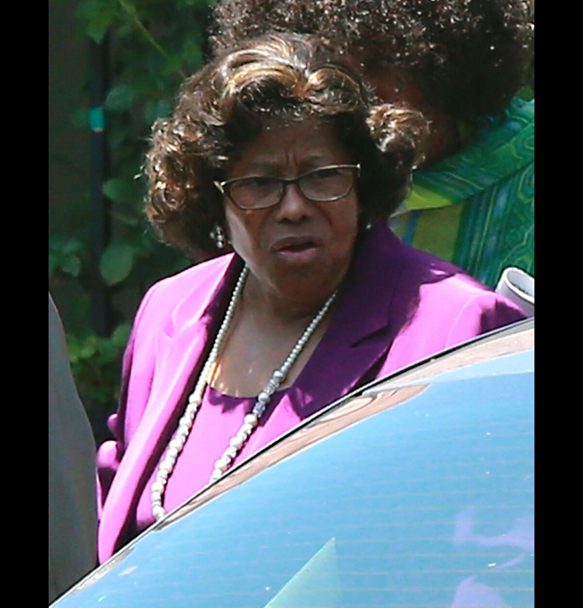 Vidéo Katherine Jackson A Assisté Au Service Religieux Dune église à Woodland Hills Le 9