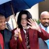 Michael Jackson à Santa Maria, le 27 avril 2005.