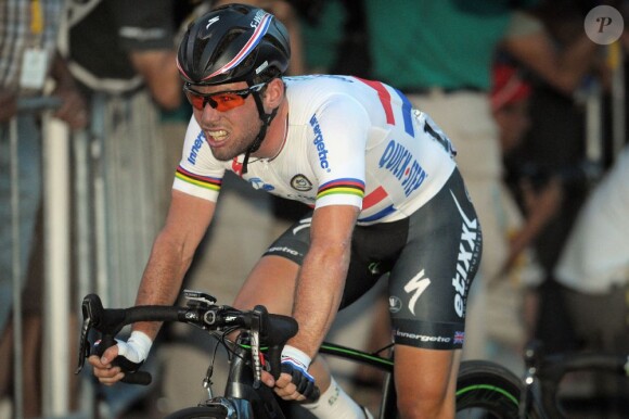 Mark Cavendish, le 21 juillet 2013 sur la dernière étape du Tour de France