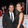 Peter Andre et sa compagne Emily MacDonagh le 23 janvier 2013 à Londres. Le couple attend un enfant.