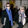 Robin Gibb et sa femme Dwina Murphy arrivent à l'aéroport d'Heathrow à Londres, le 29 décembre 2006.