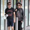 Exclu - Evan Rachel Wood, enceinte, et Jamie Bell font du shopping à Malibu, le 20 juillet 2013.
