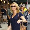 Lisa Kudrow arrive au Late Show With David Letterman à New York, 23 juillet 2013.