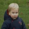 Séance photo pour le tout jeune prince William, avec ses parents Charles et Diana...