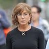 Jennifer Aniston bien vieillie sur le tournage du film "Squirrels To The Nuts" à New York, le 25 juillet 2013.