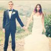 Taylor Handley et Audra Seminaro lors de leur mariage le 8 juin 2013 en Californie.