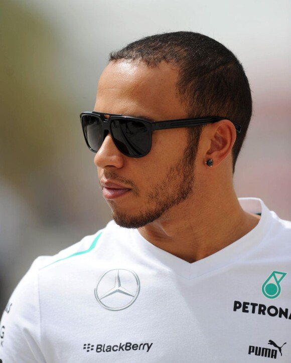 Lewis Hamilton au Grand Prix de Barheïn à Manama le 19 avril 2013