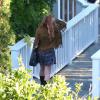 Lindsay Lohan sort de sa cure de désintoxication au centre Cliffside Malibu Rehab Center de Malibu à Los Angeles, le 30 juillet 2013.