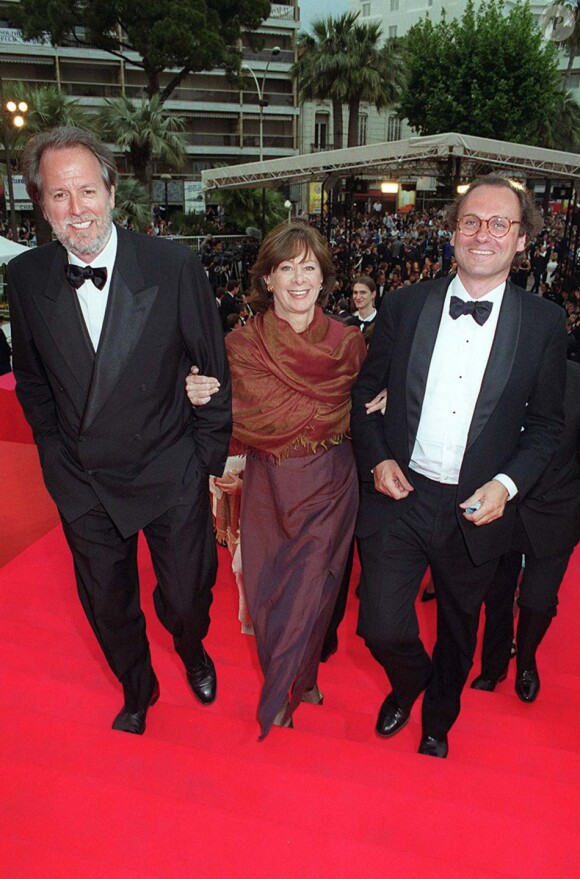 Fabienne Vonier et son mari  Francis Beospflug à Cannes 1999.