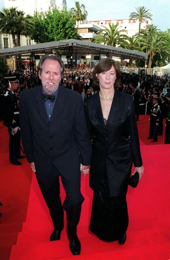 Fabienne Vonier et son mari Francis Beospflug à Cannes en 1999.