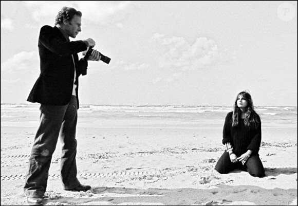 Jean-Louis Trintignant et sa fille Marie en Israël en 1980
