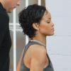 Rihanna quitte une boutique de produits de beauté à Beverly Hills. Le 1er août 2013.