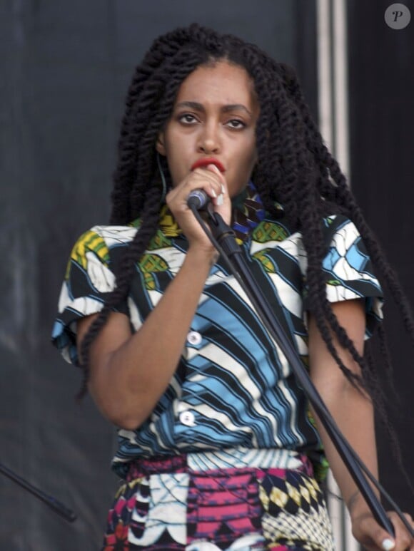 Solange Knowles en concert à Philadelphie, le 1er juin 2013.