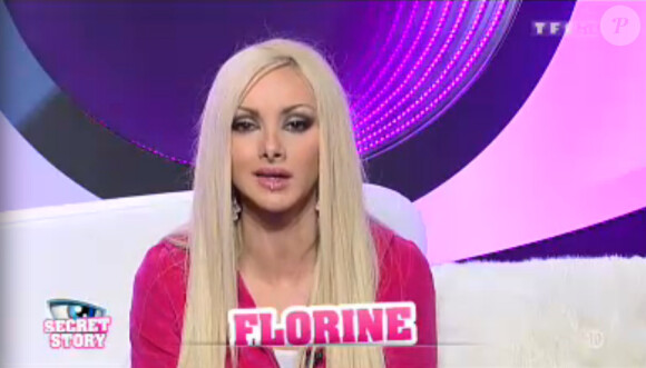 Florine dans Secret Story 7, quotidienne du 10 août 2013.