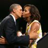 Barack Obama et sa femme Michelle Obama ont participé à une convention auprès des vétérans de la guerre touchés par la maladie, à Orlando en Floride, le 10 août 2013.