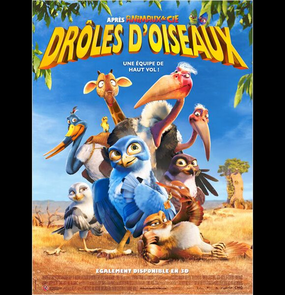 Affiche du film Drôles d'oiseaux.
