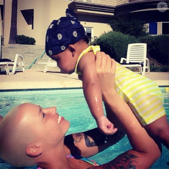 Amber Rose a posté sur Instagram cette photo de son fils Sebastian.